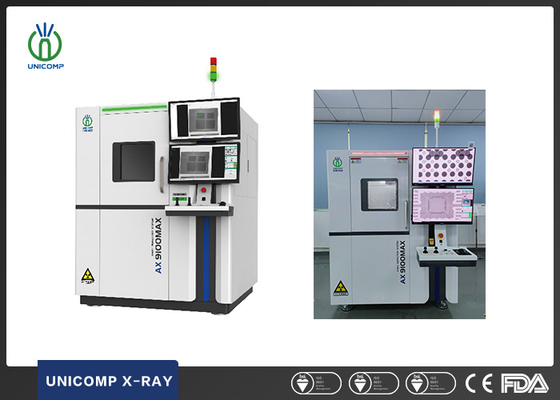 Σύστημα ακτινογραφίας Unicomp AX9100max για την επιθεώρηση εσωτερικών ελαττωμάτων ηλεκτρονικών εξαρτημάτων