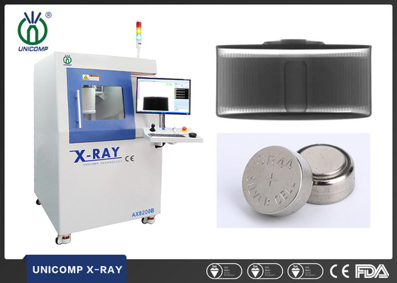 CNC μηχανών ακτίνας X AX8200B Unicomp προγραμματίσημη επιθεώρηση για την κυλινδρική μπαταρία λίθιου
