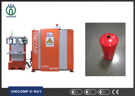 Εξοπλισμός ακτίνας X NDT UNC160 Unicomp για τη ρωγμή συγκόλλησης κυλίνδρων πυροσβεστήρων
