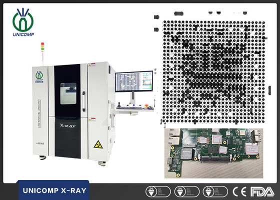 Μηχανή επιθεώρησης ακτίνας X Unicomp AX8500 για τη συγκόλληση CSP QFN των οδηγήσεων SMT EMS BGA