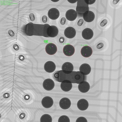 Η συσκευή ακτινογραφίας με ακτίνες Χ του SMT PCB Unicomp AX9100MAX Μεγάλη ανάλυση μικρών εστίασης μεγέθους για BGA κενά και επιθεώρηση πάστες συγκόλλησης
