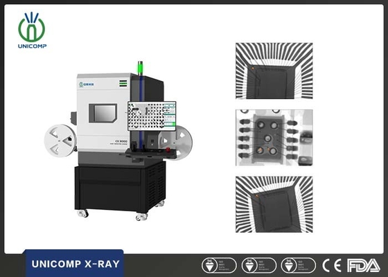 Τμήματα ημιαγωγών μηχανών ακτίνας X Unicomp CX3000 Benchtop για την ηλεκτρονική