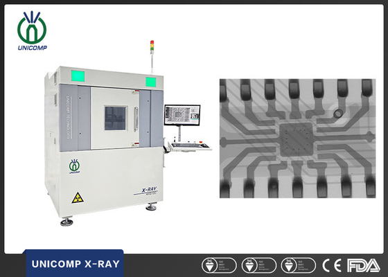 Μηχανή ακτίνας X ηλεκτρονικής AX9100 130kV Microfocus με την πλάγια άποψη 360 FPD πίνακας περιστροφής