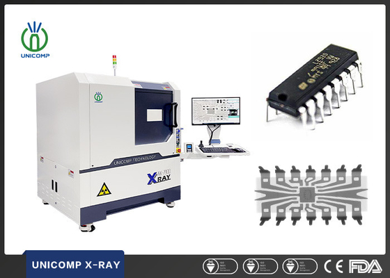 PCBA Unicomp X Ray Machine AX7900 High Resolution FPD for BGA Die Bond Wire Inspection