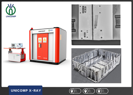 Μέρη αυτοκινήτων Μηχανή ελέγχου ακτίνων Χ υψηλής ακρίβειας με χειρισμό ρομπότ για στερέωμα μπαταρίας λιθίου