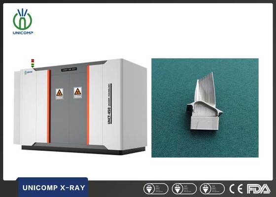 Μηχανή CT 320KV Unicomp UNCT3200 Για κύλινδρο, μεταλλικά χύτευμα, αεροδιαστημικά εξαρτήματα 3D μη καταστροφική δοκιμή