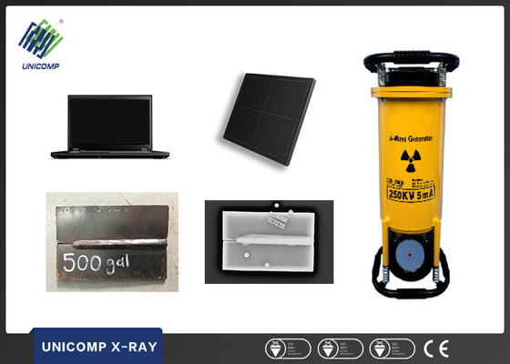 Ανιχνευτής ρωγμών ακτίνας X NDT, ελαφριά μηχανή ακτίνας X συγκόλλησης σωληνώσεων μετάλλων