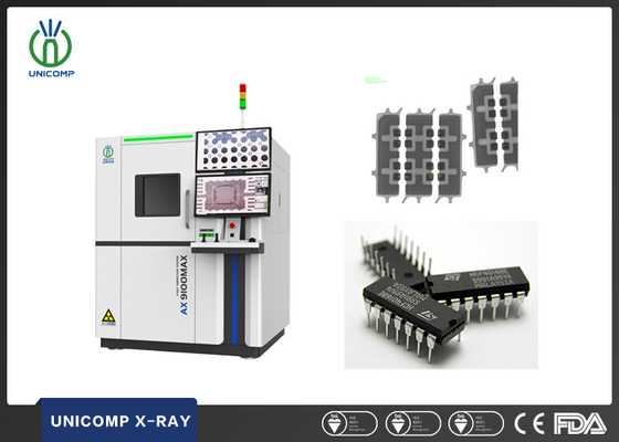 Μηχανή ακτινογραφίας PCB υψηλών μεγεθύνσεων Unicomp AX9100MAX για ηλεκτρονικά συστατικά IC