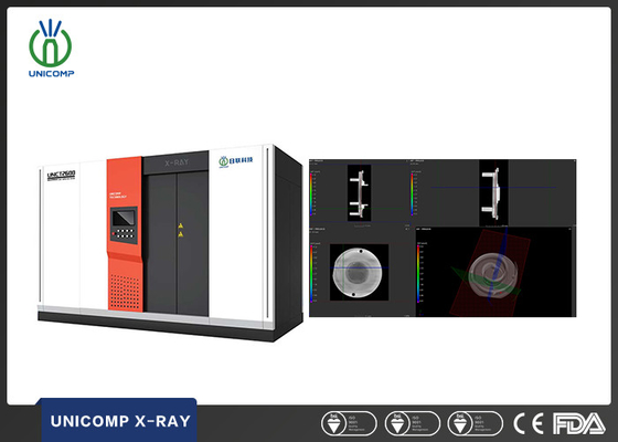 Unicomp UNCT2600 Σύστημα υψηλής ανάλυσης 225KV 3D CT για ακριβή υπολογιστική τομογραφία NDT για την επιθεώρηση πορώτητας των ρευστών