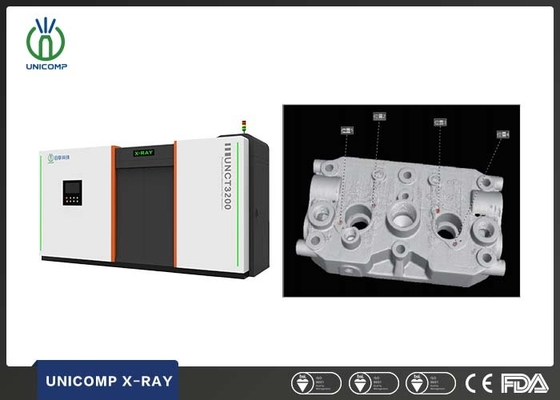 Unicomp UNCT3200 320kV Βιομηχανικό σύστημα CT για την επιθεώρηση λεπίδων κινητήρα