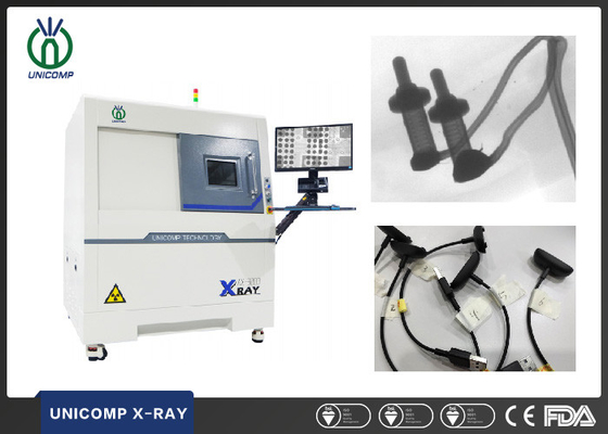 CNC προγραμματίσημος 5um εξοπλισμός 90kV ακτίνας X για το συνδετήρα καλωδίων
