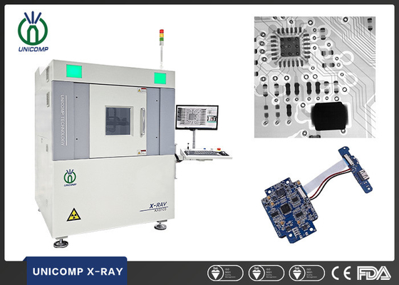 Ακτίνα X 130kV Unicomp χαρτογράφησης Microfocus AX9100 CNC για τη μητρική κάρτα