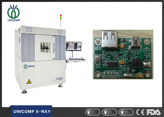 Σύστημα επιθεώρησης 130KV ακτίνας X BGA QFN Unicomp με το Κίνημα 6 άξονα