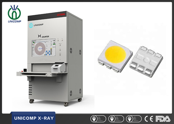 Μετρητής 440mm σήραγγα CX7000L τσιπ ακτίνας X ημιαγωγών για τη συσκευασία σωλήνων εξελίκτρων τετραγώνων