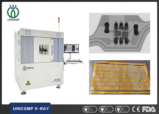 QFN των οδηγήσεων μηχανών SMT PCBA BGA ακτίνας X Unicomp AX9100 που συγκολλά την κενή μέτρηση