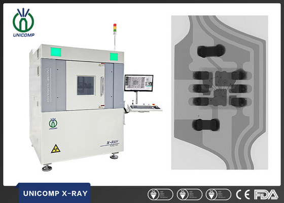 Η μηχανή 130KV ακτίνας X PCB AX9100 Unicomp 2.5D έκλεισε το σωλήνα για την κενή επιθεώρηση των οδηγήσεων