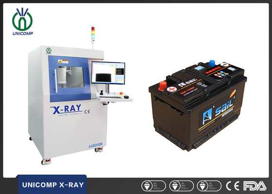 Η μηχανή ακτίνας X Unicomp AX8200B για την κυλινδρική πολυμερή διάτρηση τοποθέτησε τις λι-ιονικές σπείρες κυττάρων μπαταριών σε στρώματα που τυλίγουν αυτόματα