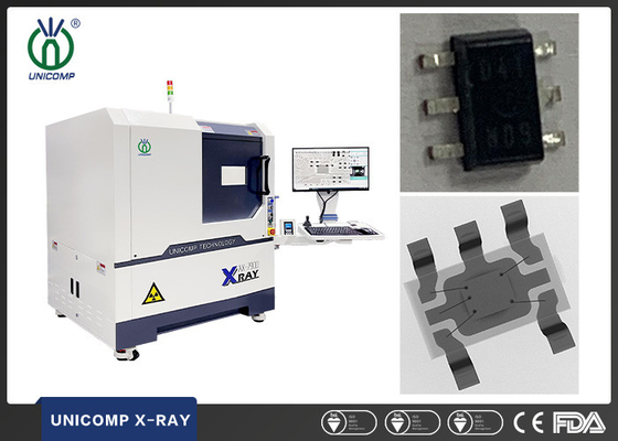 Ακτίνα X Unicomp 5um 90KV με την πλάγια άποψη FPD για το συνδέοντας σκουπίζοντας έλεγχο καλωδίων ολοκληρωμένου κυκλώματος Semicon